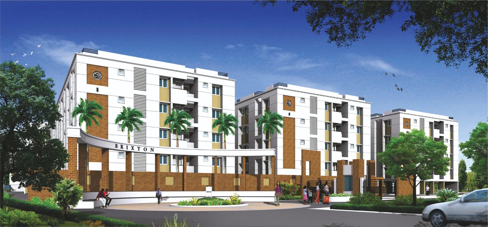 V G N Brixton - Apartment @  mevalurkuppam 